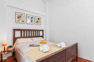 Łóżko lub łóżka w pokoju w obiekcie Villa Salada - PlusHolidays