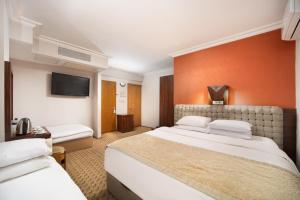 Postel nebo postele na pokoji v ubytování Elan Hotel Istanbul Pera