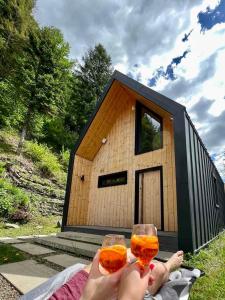 Nápoje v ubytovaní BagriWood Lodges (Лоджі БагріВуд)