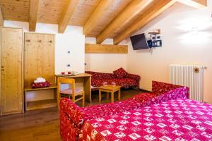 Μια τηλεόραση ή/και κέντρο ψυχαγωγίας στο Albergo Punta Zerbion