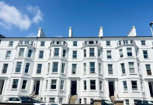 Bygningen som lejligheden ligger i