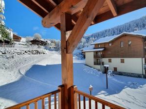 Το Appartement cosy 6 pers, piscine, parking, proche pistes - Crest-Voland - FR-1-733-122 τον χειμώνα
