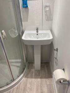 Koupelna v ubytování Belhaven Private Hotel