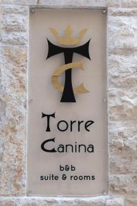 Certifikát, hodnocení, plakát nebo jiný dokument vystavený v ubytování B&B Torre Canina suite & rooms