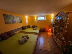 Postel nebo postele na pokoji v ubytování Landhaus Brandner