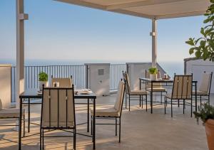Nespecifikovaný výhled na moře nebo výhled na moře při pohledu z hotelu