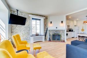 Køkken eller tekøkken på La Maison Grenier La Résidence Beauport + 9 billeder