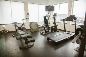 Academia e/ou comodidades em Los Tallanes Hotel & Suites