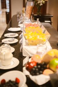 Comida no hotel ou em algum lugar perto