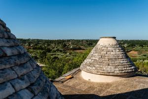 a view from the top of a building at Sopra i Sassi - Villa & Trulli in Ostuni