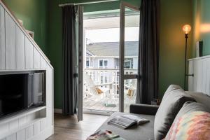 Posezení v ubytování Beach Motel St. Peter-Ording
