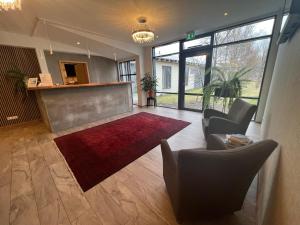Prostor za sedenje u objektu Hótel Skógafoss by EJ Hotels