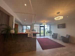Prostor za sedenje u objektu Hótel Skógafoss by EJ Hotels