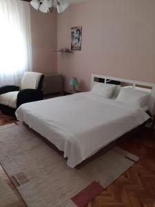 Postel nebo postele na pokoji v ubytování Anka