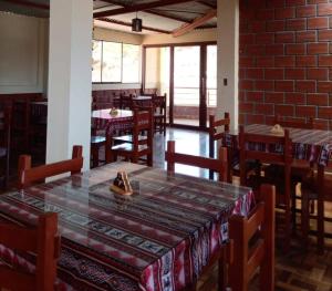 Restoran atau tempat lain untuk makan di Hostal Kollarón