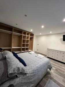 מיטה או מיטות בחדר ב-La Chabola