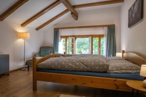 Postel nebo postele na pokoji v ubytování Chalet Elza