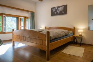 Postel nebo postele na pokoji v ubytování Chalet Elza