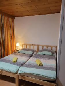 Letto o letti in una camera di Ferienwohnung Max