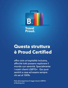 Certifikát, hodnocení, plakát nebo jiný dokument vystavený v ubytování B&B La Villa Cittanova