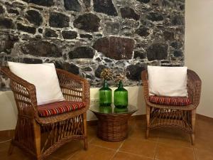 Posezení v ubytování Casa das Ginjas