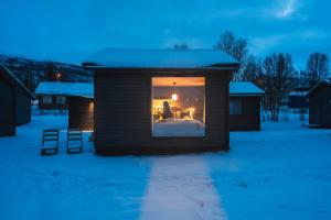 Aera - Glass cabins talvel
