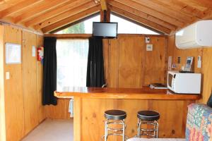 Kuchyň nebo kuchyňský kout v ubytování Levin TOP 10 Holiday Park