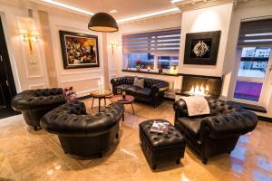 Ruang duduk di Diamond Suites by Reykjavik Keflavik Airport