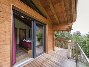 Balkon lub taras w obiekcie Chalet Anna Leogang
