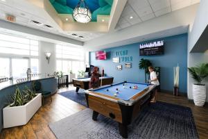 a billiard room with a pool table at Unit 2224 Ocean Walk - 3 Bedroom Ocean Front in Daytona Beach