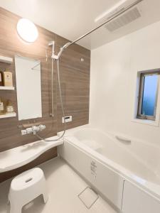 Koupelna v ubytování 大吉屋日赤館 名駅そばの一棟貸し