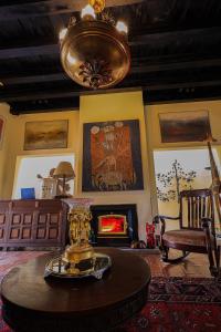 Posezení v ubytování Hotel Casa Bansley