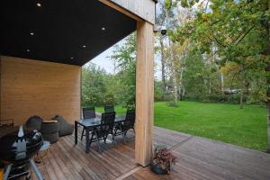 Zahrada ubytování Luxurious Wooden House In Idyllic Surroundings