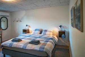 Postel nebo postele na pokoji v ubytování Cosy One Villa