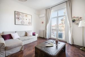 Posezení v ubytování Amora Homes Luxury Suite Basilica Breathless View-NEED RESERVATION FOR FREE PARKING