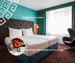 Postelja oz. postelje v sobi nastanitve Hotel Galatea