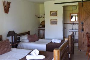 Posezení v ubytování Intaba Lodge
