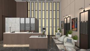 Predvorje ili recepcija u objektu Oakwood Makati Avenue