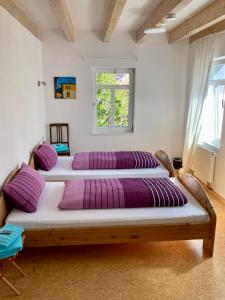 Postel nebo postele na pokoji v ubytování Haus Aurelia