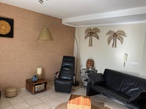 Posedenie v ubytovaní Penthouse Playa Rabdells Oliva with pool and seaview