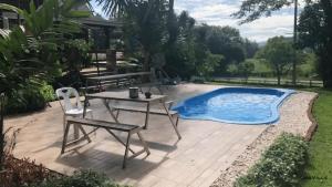 Bazén v ubytování Khaoyai Loghome Perfect for family nebo v jeho okolí + 15 fotografií