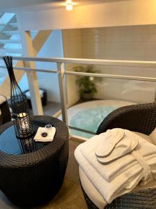 Posezení v ubytování Saltstraumen Hotel