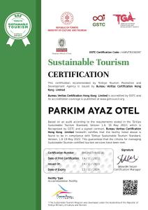 a ticket for at Parkim Ayaz Hotel in G&uuml;mbet