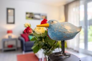 Istumisnurk majutusasutuses Ferienwohnung Hummelflug OFC 01