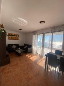 A seating area at Playa Paraiso 27E