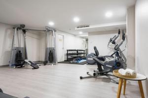 Fitness centrum a/nebo fitness zařízení v ubytování ILUNION Palmanova Mallorca