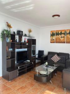 A seating area at Playa Paraiso 27E