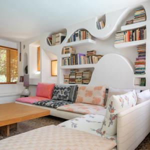 Et opholdsområde på Villa Ixia