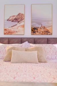 Posteľ alebo postele v izbe v ubytovaní Comfortable 2 bedroom apartment Marina close to beach