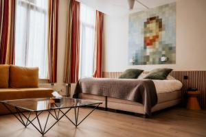 Khu vực ghế ngồi tại Hotel d'Alcantara
